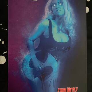 Sapphire Spectre Cara Nicole Comic Size Print