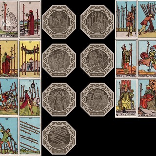 Minor Arcana (14 Coins) - Wands