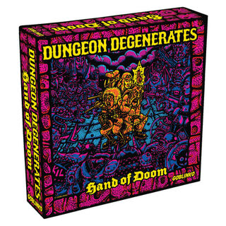 DUNGEON DEGENERATES: Hand of Doom boardgame