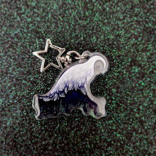 Acrylic Charm - Ink Cap Hat