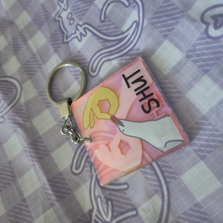 SHUT Seagull Holo Keychain