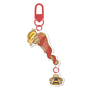 Salamander Keychain
