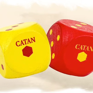 Dice: Painted Wooden Dice Set