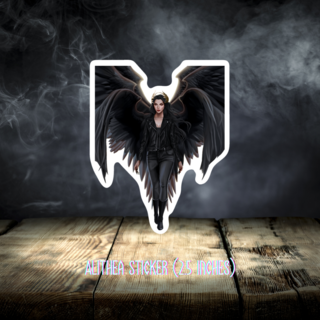 Princess Alithea Character Art Vinyl Sticker