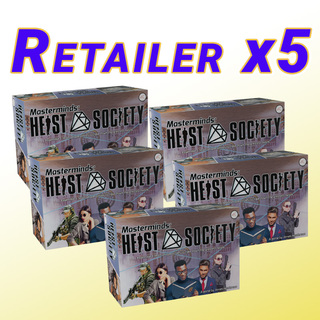 RETAIL ORDER - Masterminds: Heist Society card game (x5)