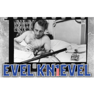 Evel Knievel #1 - Metal Variant Cover