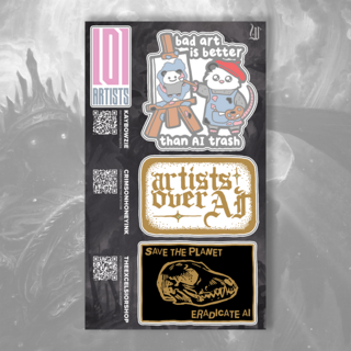 '101 Artist Vol. 1' Sticker Sheet