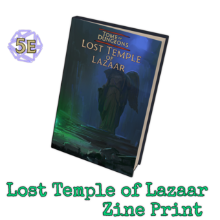 Zine - Lost Temple of Lazaar
