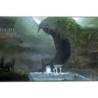 Night of Wolves/Ruined Path 2-sided Playmat