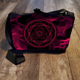 Magic Circle Messenger Bag