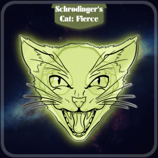 Schrodinger's Cat: Fierce Pin