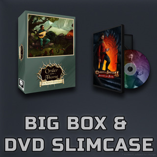 OotT:The King's Challenge Box & QFI: Roehm to Ruin DVD Slim Case Combo Pack