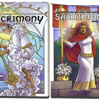 Sacrimony #1+2 Physical Books