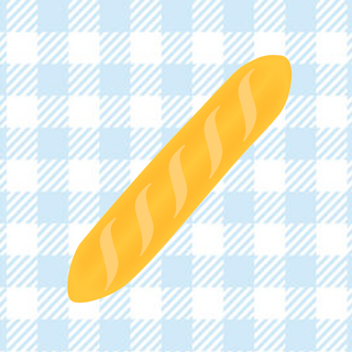 Gold Baguette Pin