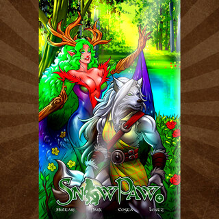 Snow Paw #4 Metal Cover By Fang Fang