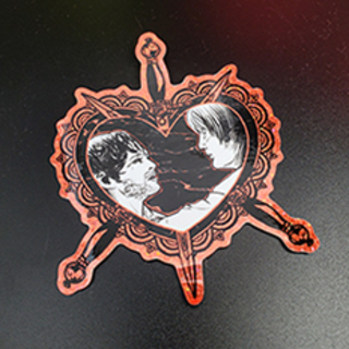 Hannibal "Three of Swords" sticker