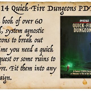 Quick-Fire Dungeons (PDF)