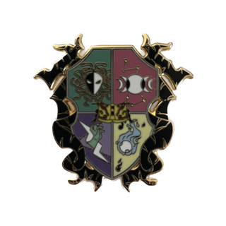 School Crest Pin