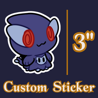 Custom 3 Inch Sticker