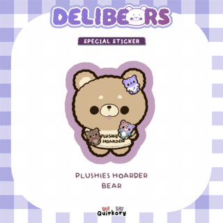 Plush Hoarder "Freebie" Sticker