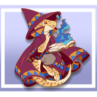 Pin - Sku the Lizard