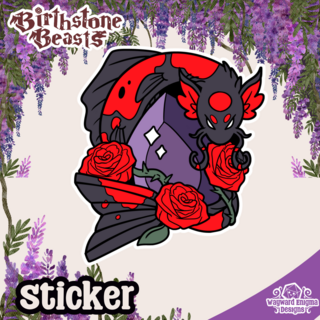 Birthstone Beast Sticker