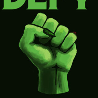 Defy Gravity sticker