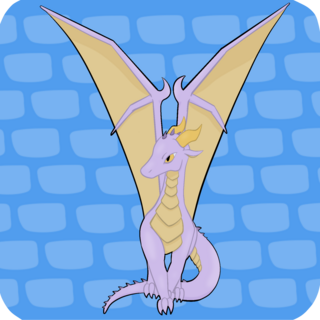 Violet Sticker