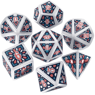 Dice Set - Zellige Mosaic