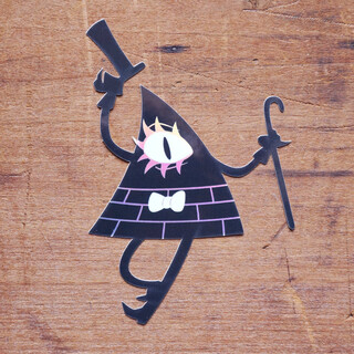 Bill Cipher Holo Sticker