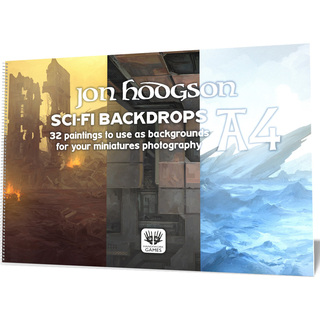 Sci Fi Backdrops A4