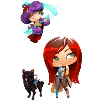 Sticker: Shira Chibi