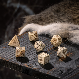 A Piece Dice Set-Stormforged Warrior
