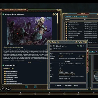 Gothic Campaign Compendium PF1 Fantasy Grounds Module