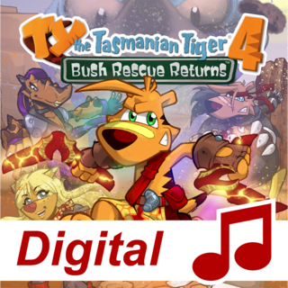 Digital download - TY4 Bush Rescue Returns Official Game Soundtrack