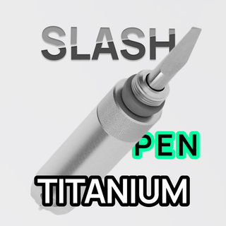 SlashPen in Titanium