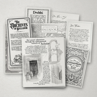 Welcome to Hallador: Story Artifacts
