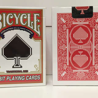 Bicycle 8-Bit Red