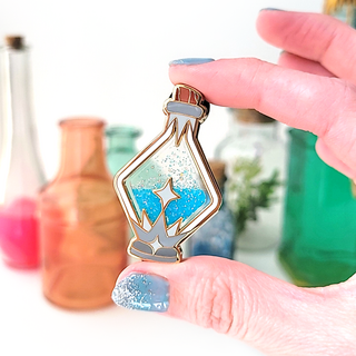 Mana Potion Glitter Pin