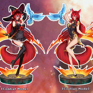 Alru Art Ravyn Combat Mode & Civilian Mode Acrylic Stand