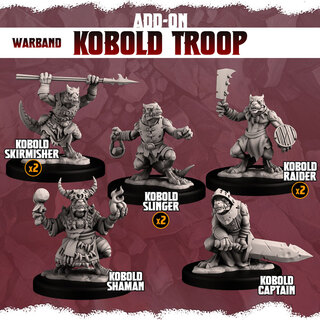 Kobold Troop Warband - Add-On Pack