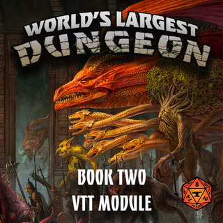 VTT - World's Largest Dungeon - Book 2 Foundry Module