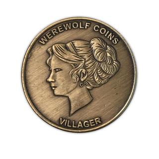 Villager Woman Coin