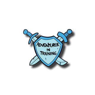 Adventurer in Training Mini Pin