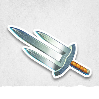 Impossible Blade Vinyl Sticker