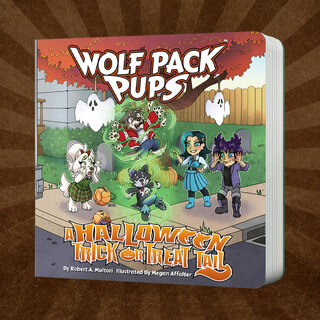 Wolf Pack Pups: A Halloween Trick or Treat Tail Board Book