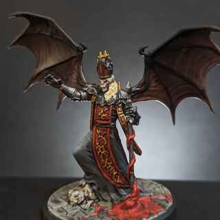 Boss Miniature - The Crimson Abbot & Minions