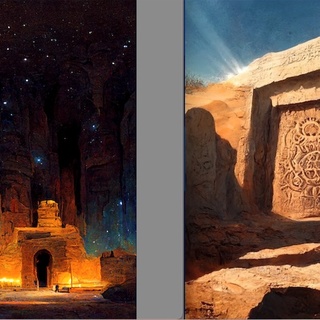 Path to Orek + Royal Tombs (print)