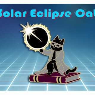 Solar Eclipse Cat