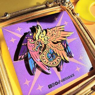 Uriel Angel of Wisdom and Light | Biblically Accurate Angel Dragon Enamel Pin